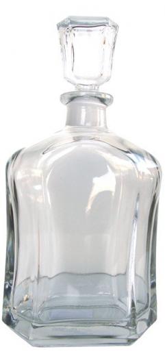 Fľaša sklenená Capitol na alkohol likér whisky 0,7 L s uzáverom