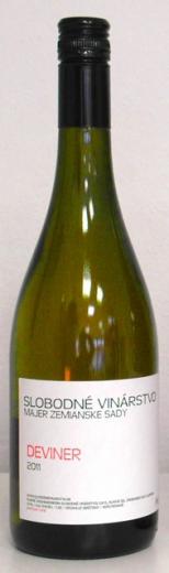VYPREDANÉ - DEVINER Cuvée Devín , Tramín Slobodné vinárstvo Zemianske sady obj.0,75 L, Alk. 11 % obj.