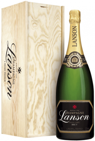 CHAMPAGNE Šampanské Lanson BLACK LABEL JEROBOAM 3 L.