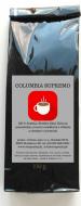 Columbia Supremo pražená zrnková káva 100 % Arabica 1000g