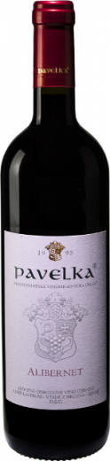 Alibernet - Pavelka víno Výber z Hrozna D.S.C., obj. 0,75 L., Alk. 13,5 % obj
