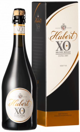 Sekt HUBERT XO šumivé víno biele Methode Traditionelle, obj. 0,75 L., Alk. 12,5 % obj.