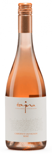 CABERNET SAUVIGNON Rosé - ružové Vinárstvo Tajna polosuché víno, obj. 0,75 L., Alk. 12 % obj.